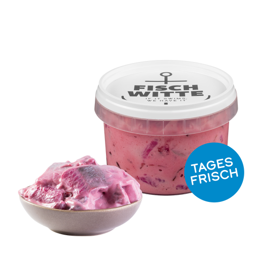 Roter Heringsalat