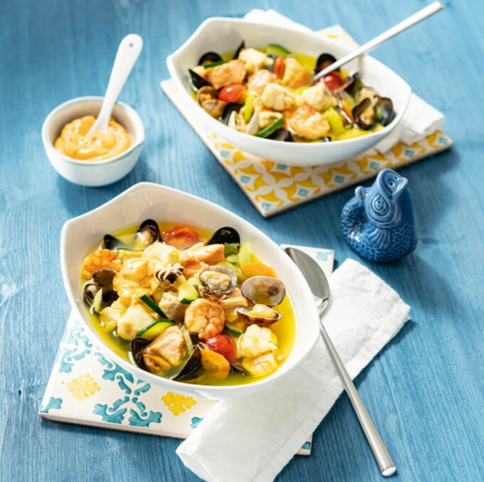 Original Witte Fisch-Suppe