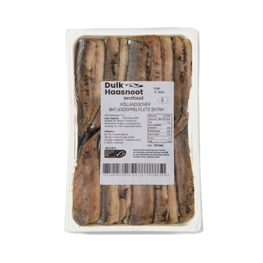 700g Holländische Matjesfilets - 10 Stück