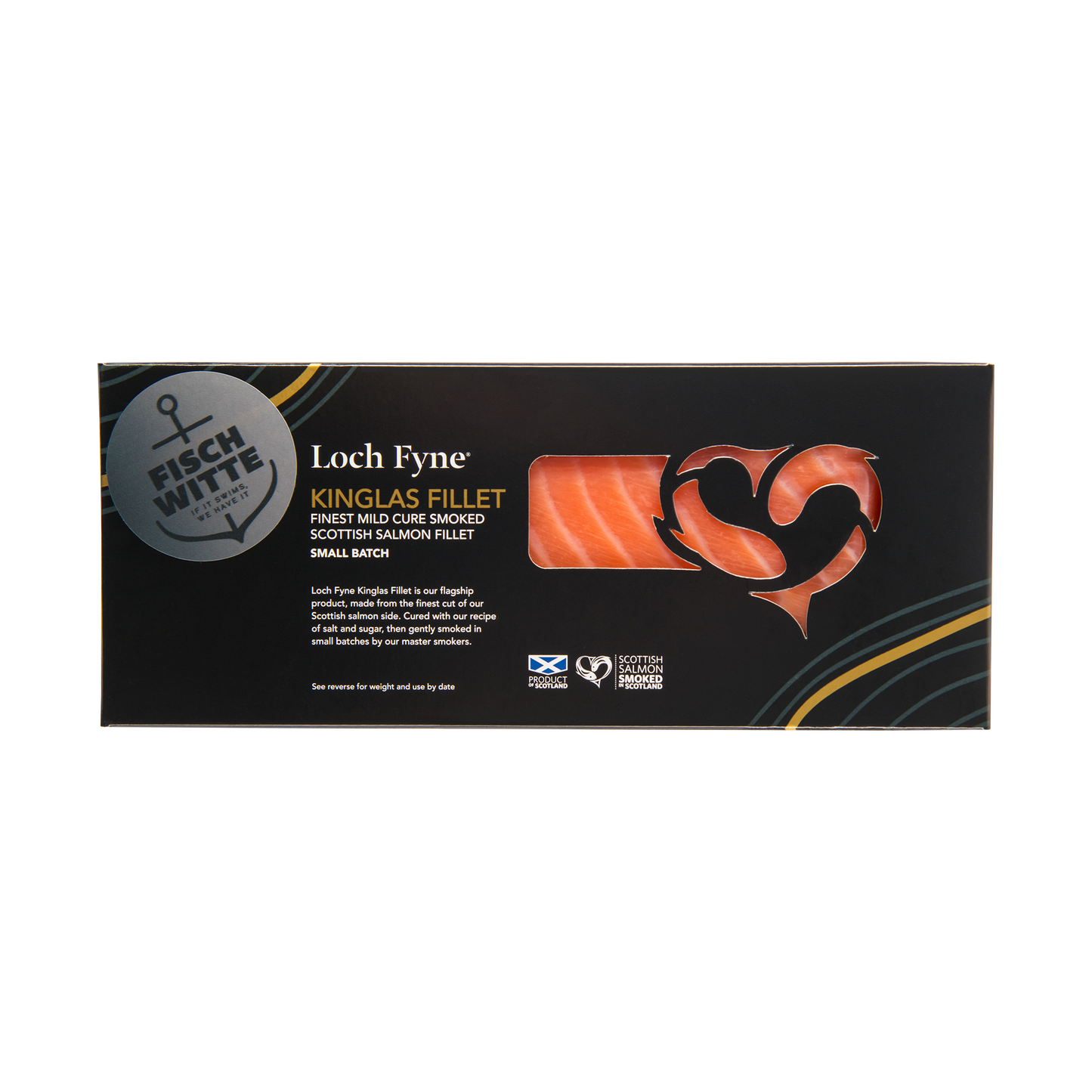 250g Schottischer Räucherlachsrücken